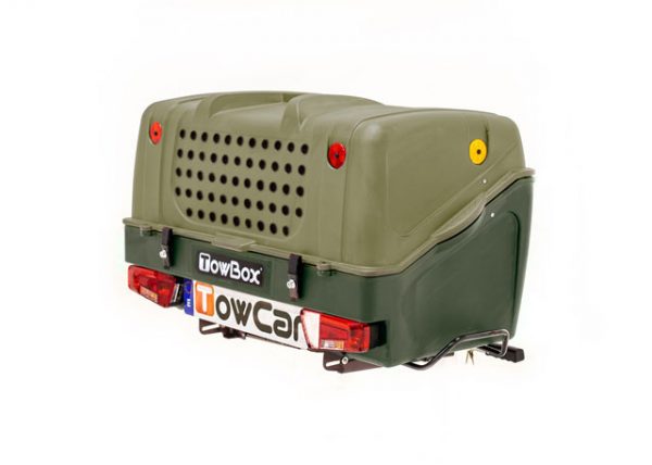 Portaperros Towbox V1 Dog Verde | Talleres AGM
