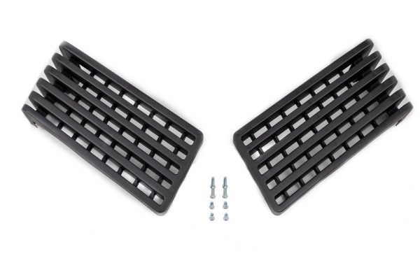 Set rejillas negras abiertas TowBox V3