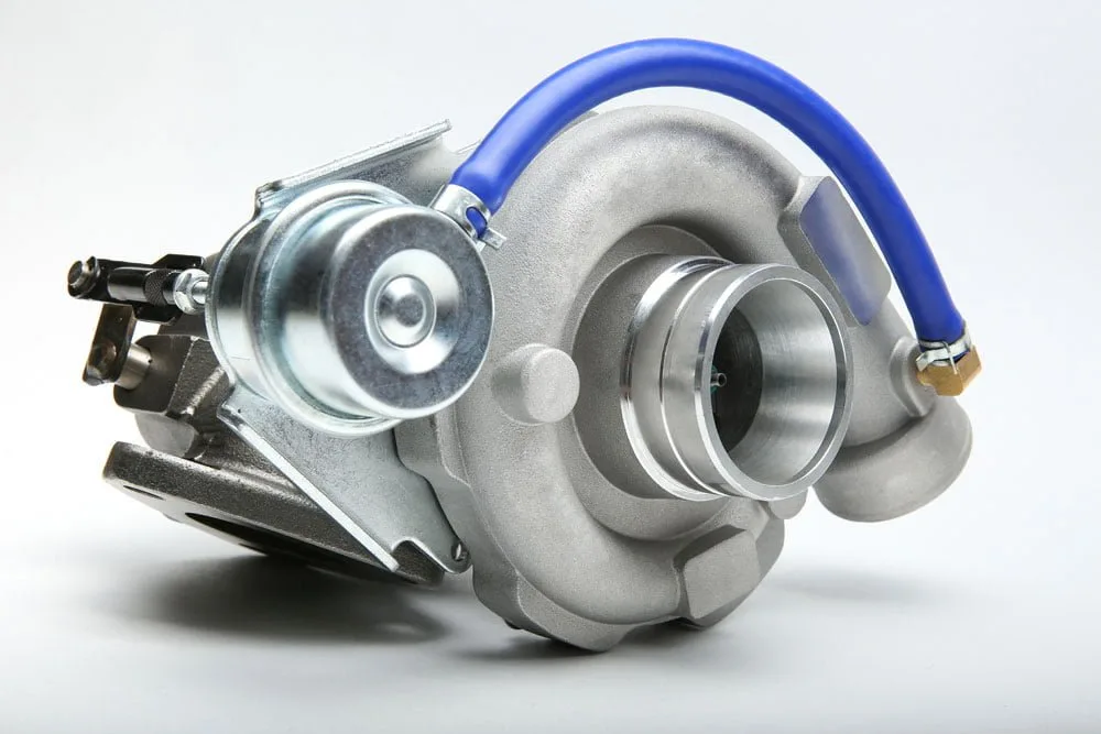 Turbocompresor de un coche
