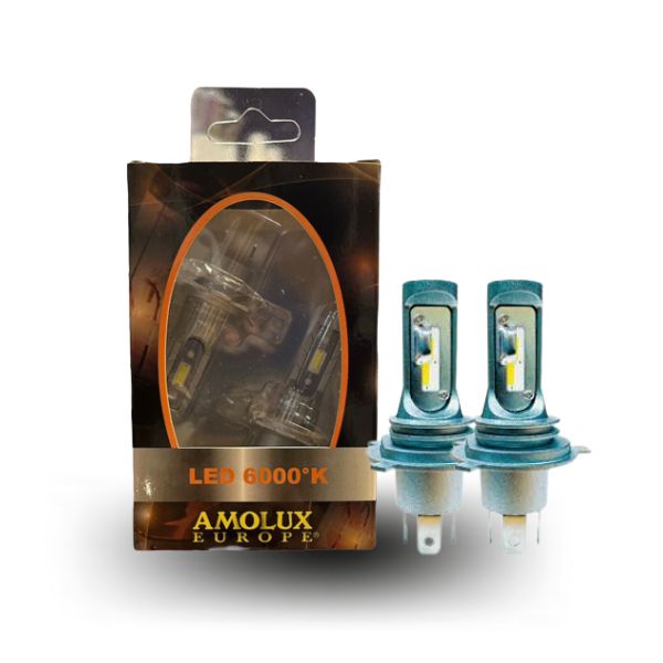 KIT2 BOMBILLAS AMOLUX H7 LED 12V 13W HOMOLOGADAS. ENVIO GRATIS